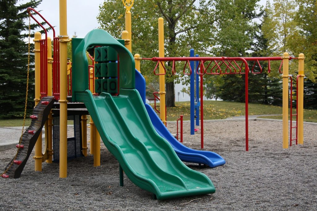 outdoor activities for kids - at the playground