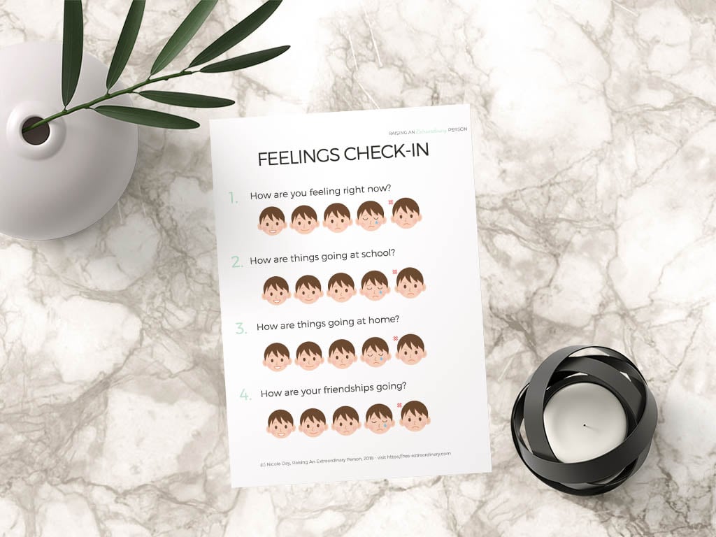 Emotion Chart: A Simple Way To Check In On Your Child’s Feelings