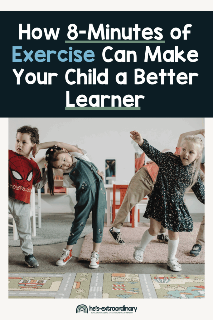 How 8 Minutes of Exercise Can Make Your Child a Better Learner