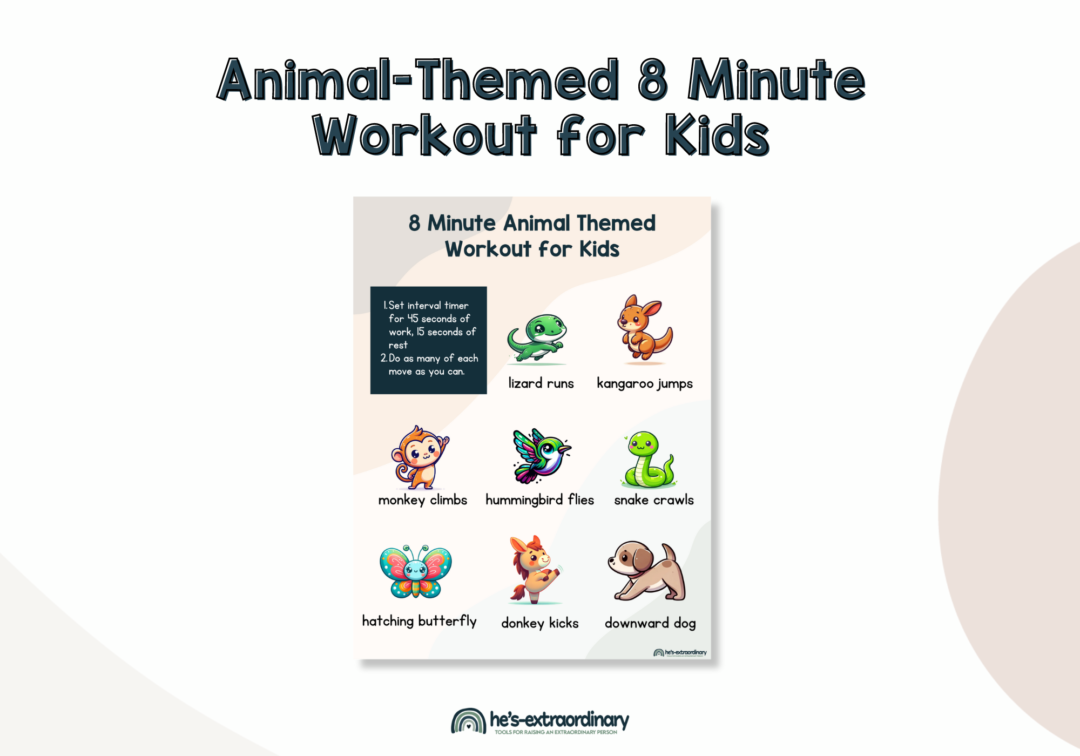 8 Minute Morning Workout for Kids