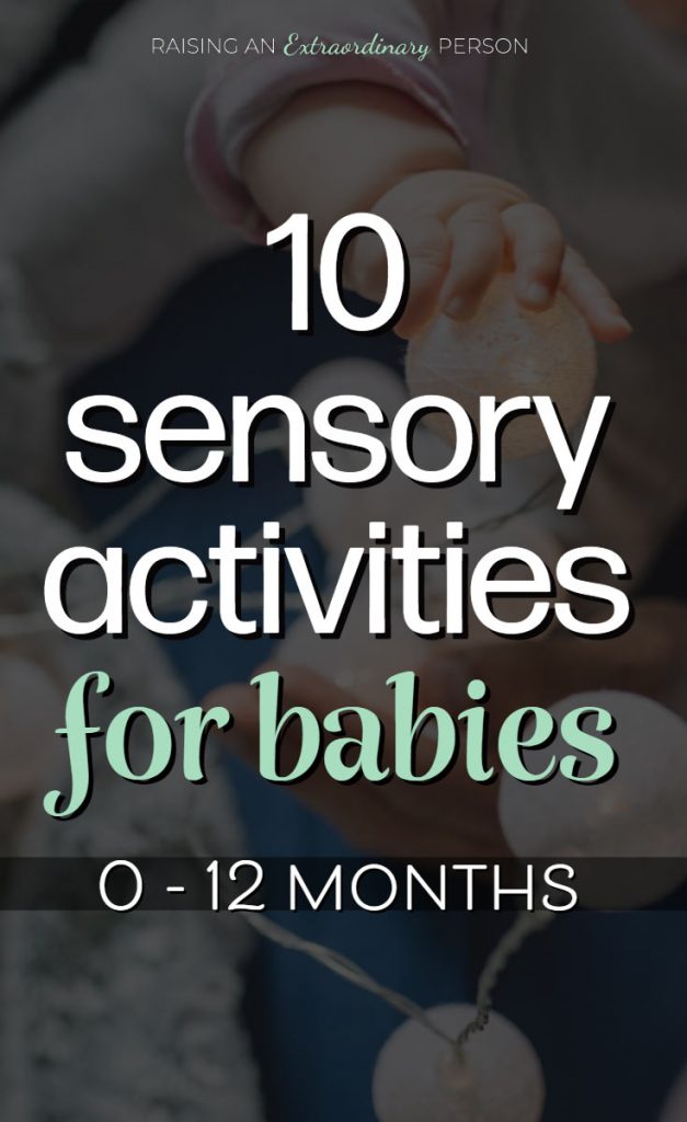sensory activities for infants