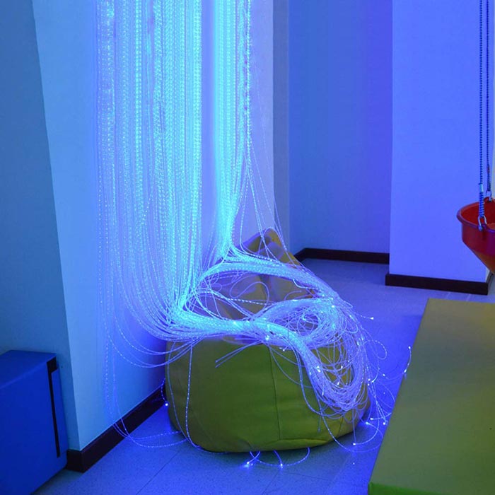 Sensory Room Ideas - Fiber Optic Lights