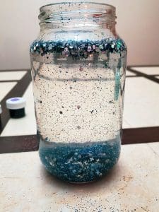 How-to: Winter Glitter Jars