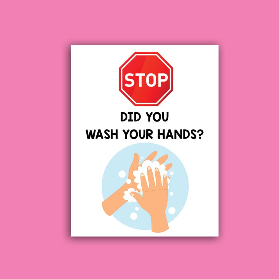 handwashing visuals