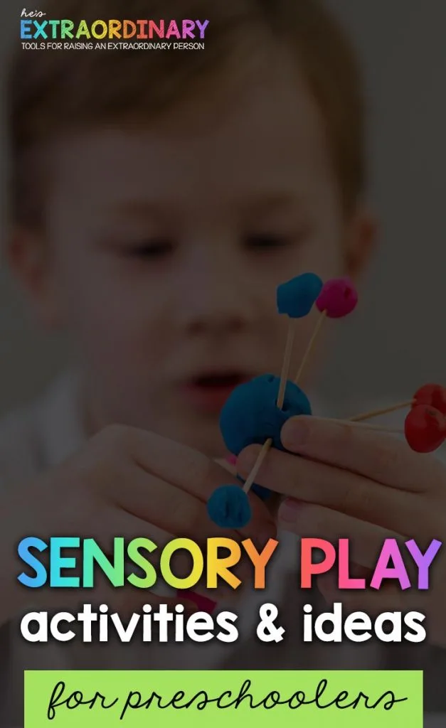 sensory play activities and ideas for toddlers and preschoolers #sensoryactivities #sensoryideas #sensoryplay