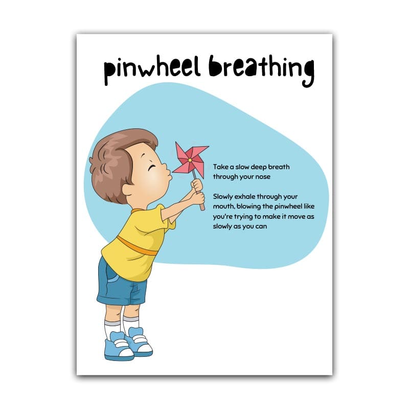 Printable Breathing Exercise Cards