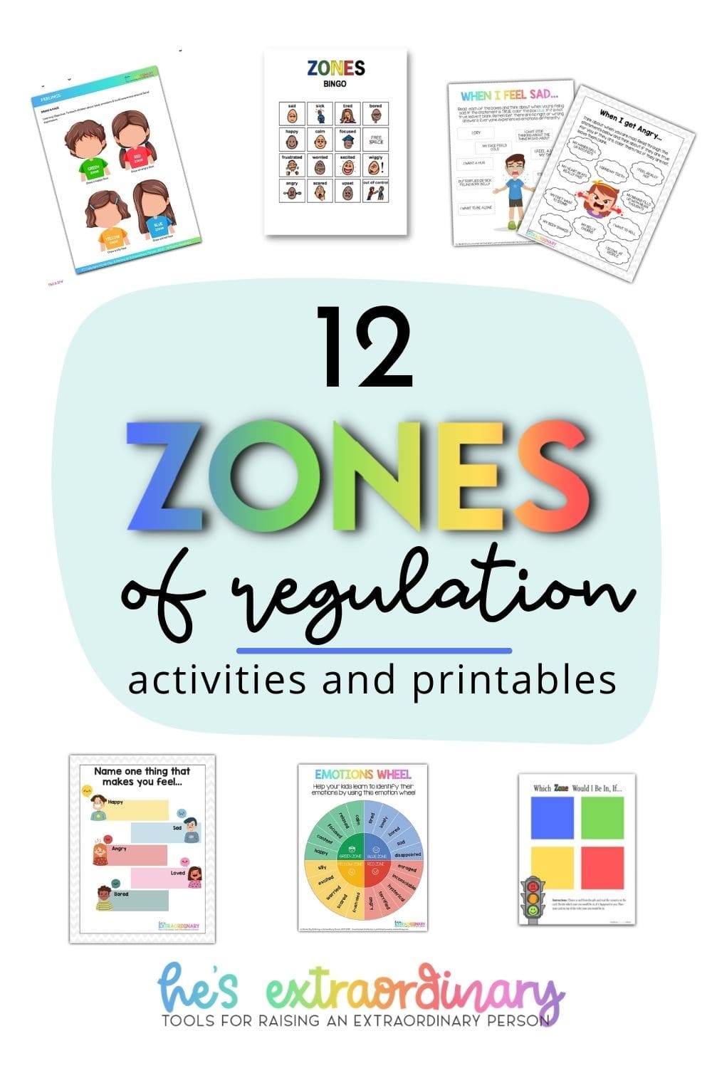 Fun Zones Of Regulation Activities