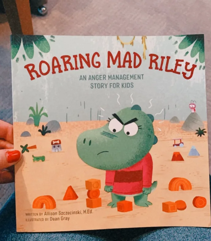 books for kids anger management - roaring mad riley